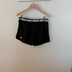Under Armour Women's Black Athletic Shorts